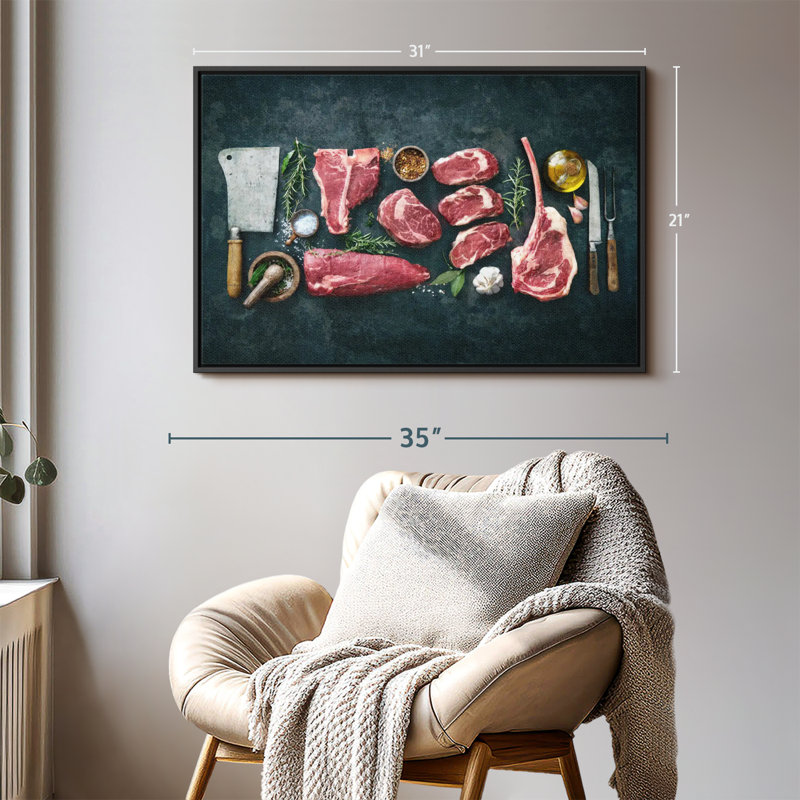 "Impression sur toile", H 21 po x l 31 po