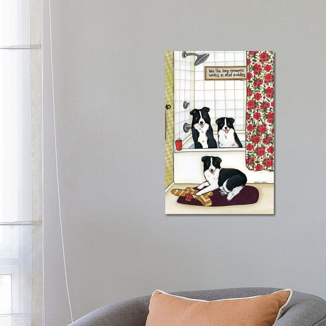 Mud Puddles by Jamie Morath - Print on Canvas
