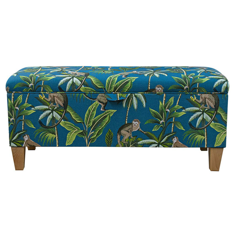 100cm Storage Bench, Monkey Teal