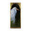 « gold frame aigrette », reproduction de peinture à l’acrylique sur toile tendue-33540065