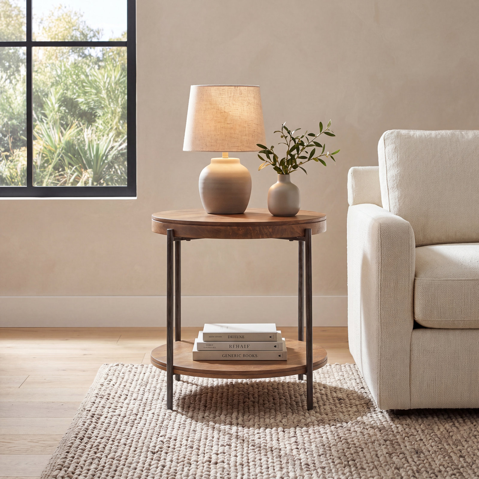 Ashley 28" Mango End Table