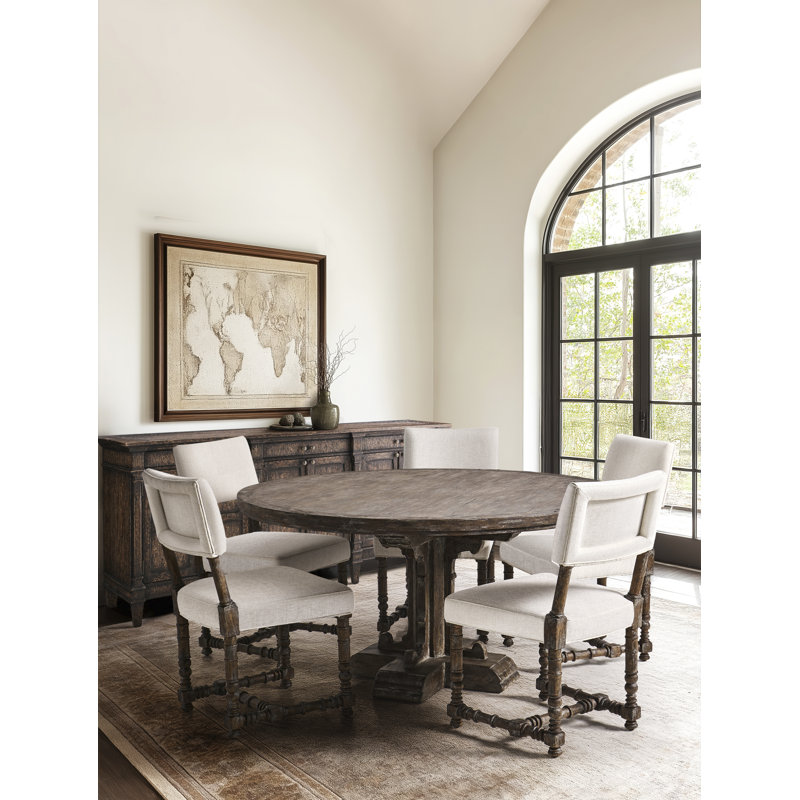 Caldera Upholstered Dining Chair, Brown