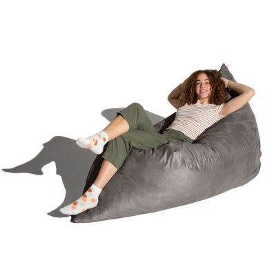 Pillow Saxx 5.5-Foot - Huge Bean Bag Floor Pillow and Lounger