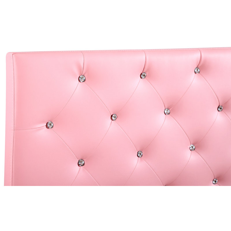 Headboard, Twin, Pink