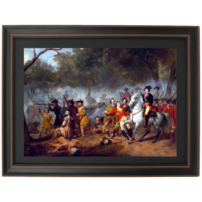 Washington As Captain In The French And Indian War By Junius Brutus Stearns