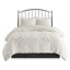Ensemble de housse de couette en coton et chenille touffetée avec couvre-oreillers assortis