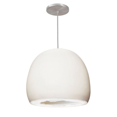Luminaire suspendu en forme de globe à 1 lumière avec détails en cristal Geode