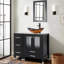Ensemble de meuble-lavabo simple 36 po avec dessus Goudelock-1843333178-1843333177