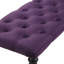 Banc de salle à manger capitonné en tissu-702316351