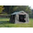 9.8X13ft inflatable camping tent with canopy & hand pump, easy setup waterproof & windproof air glamping tent.-113523022