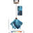 Dale Flame Handcrafted Glass 1-Light Track Pendant-29914047-29914048-29914065