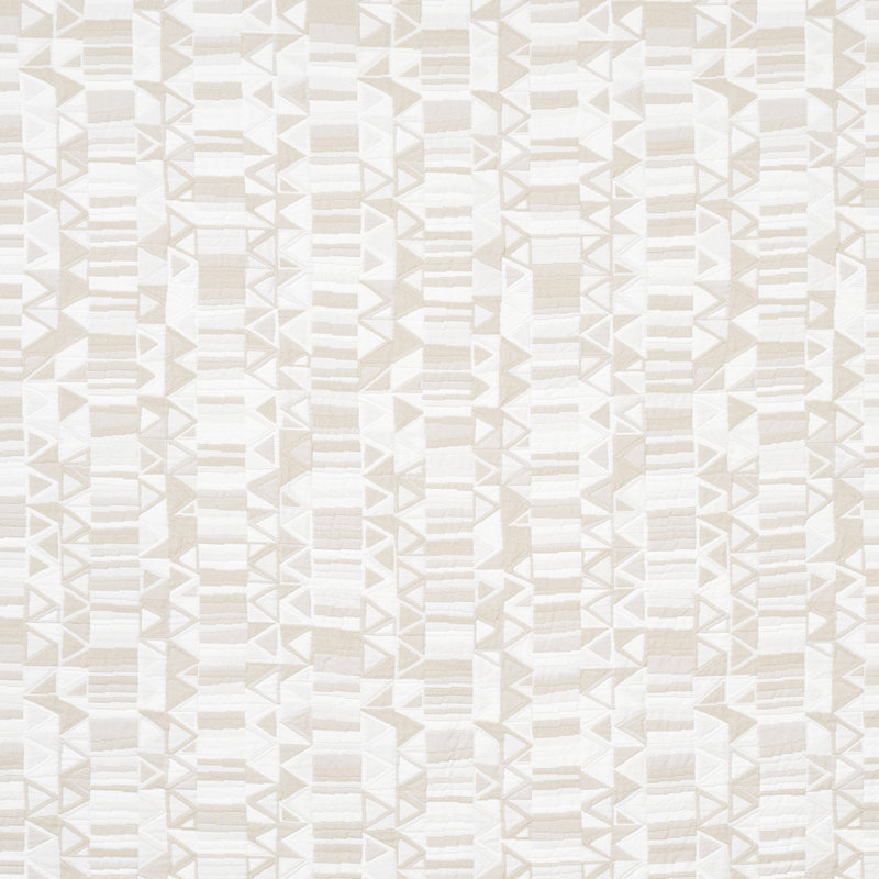 Bizantino Quilted Weave Fabric, Natural