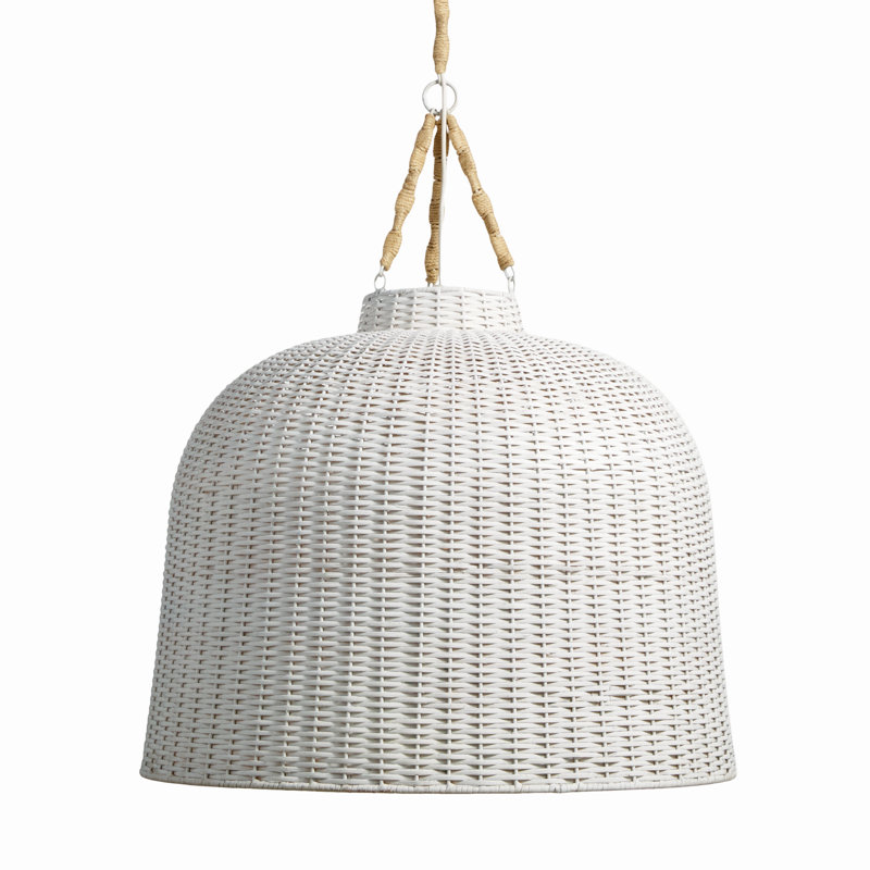 Luminaire suspendu Parlait Margarito, H 25 po x l 30 po x H 30 po