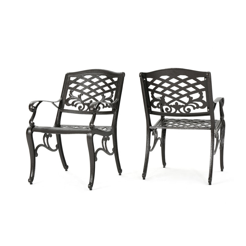 chaise avec accoudoirs Phoenix (ensemble de 2)