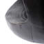 Table d'appoint Mgo Hollow, texture bois, noir-1059580032