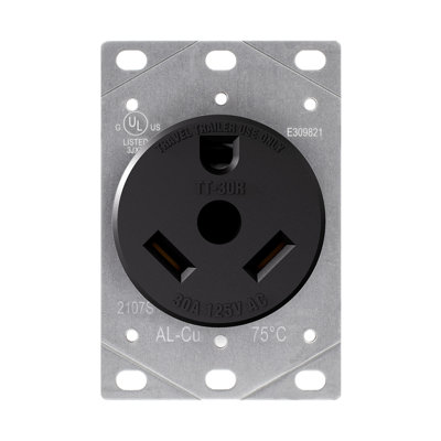 Prise simple standard de 50 ampères