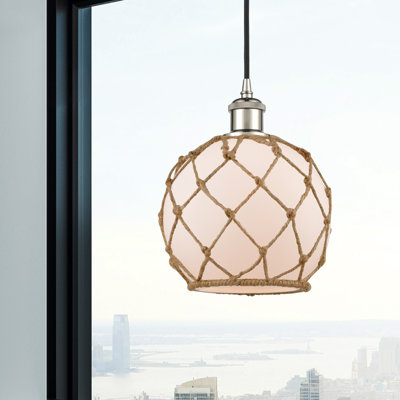 Luminaire suspendu sphère 1 lumière Tobey