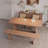 Solid wood light dining table-109305553