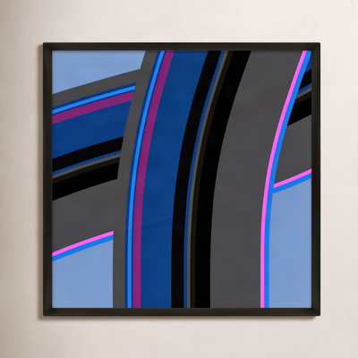 Zackary "Neon Twist" Print by Jacques Pilon