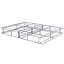 Simple - TG 9 po Sommier tapissier en métal gris pliable, base de lit pour matelas avec revêtement en lin amovible, support de 800 lb, base élégante et peu encombrante, lin antidérapant Spring Foundation-32916905-32916902