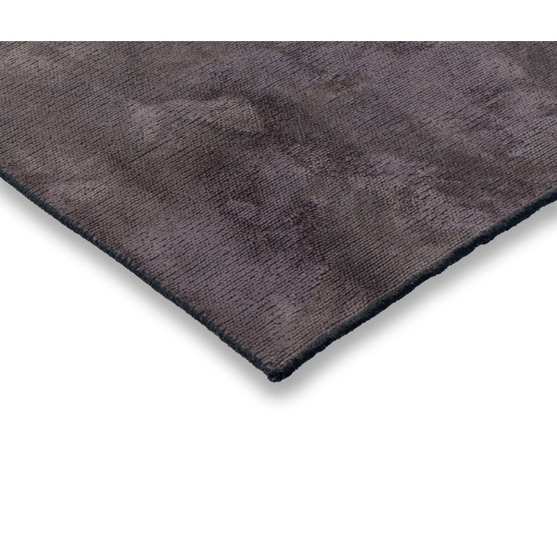 Rapture Contemporary Glossy Lilac Area Rug, Rectangle 7'10" x 11'2"