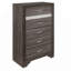 Commode à 5 tiroirs l 34,5 po Michaela-348134240