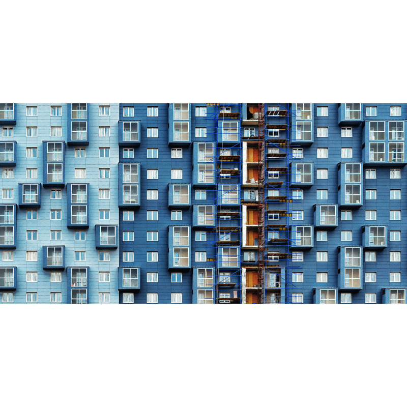 Rhythm of the City 016 1 Piece Wall Art, 48cm H x 98cm W