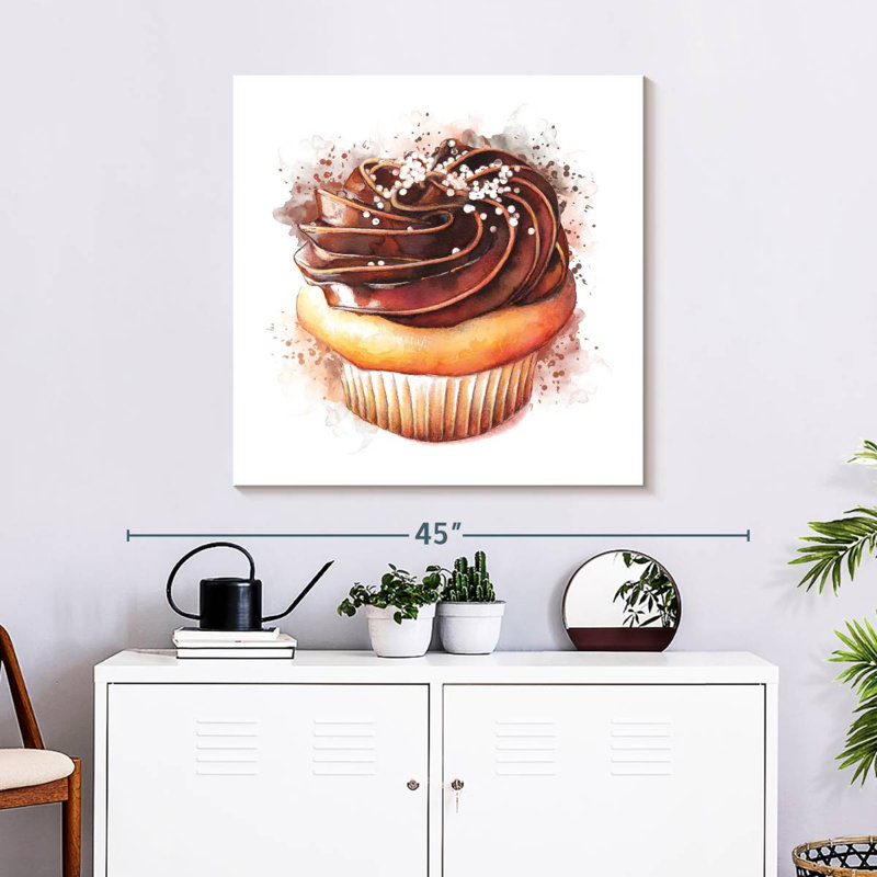 Petit gâteau aquarelle Yarlin, H 30 po x l 30 po