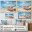 «Beach Sunkissed Sands III», reproduction sur toile encadrée-560972234-560972242