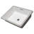 19.75 in. x 15.75 in. White Porcelain Rectangular Undermount Bathroom Vanity Sink