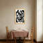 Abstrait abstrait motif géométrique noir et blanc-1618138758