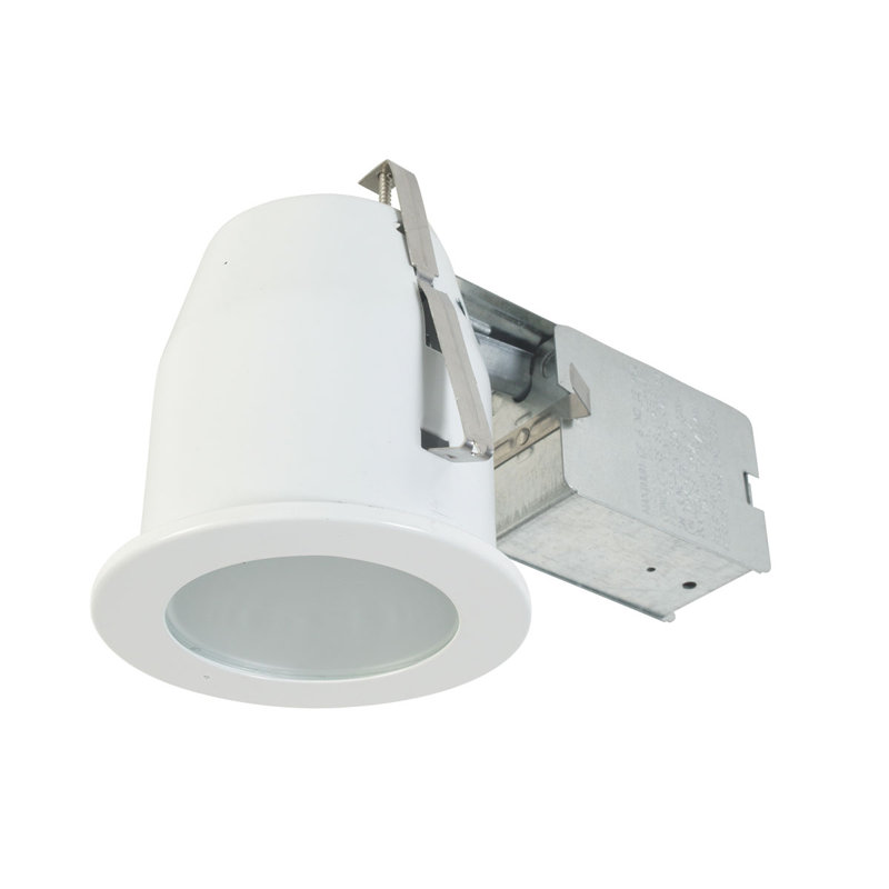 4-Inch PAR20 Shower Trim & Housing Kit – White, White