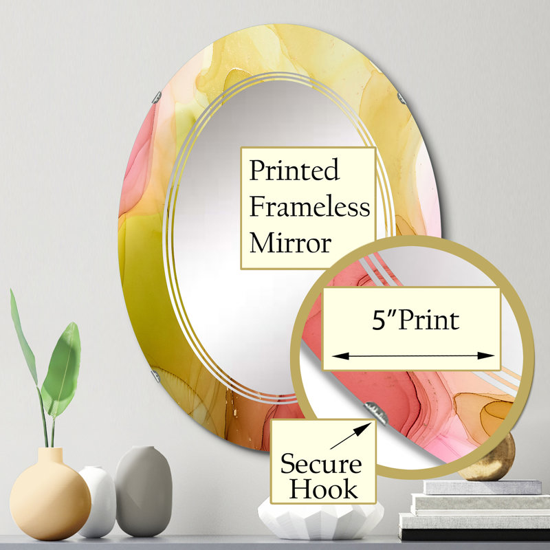 Miroir de salle de bain sans cadre, 30 po x 20 po