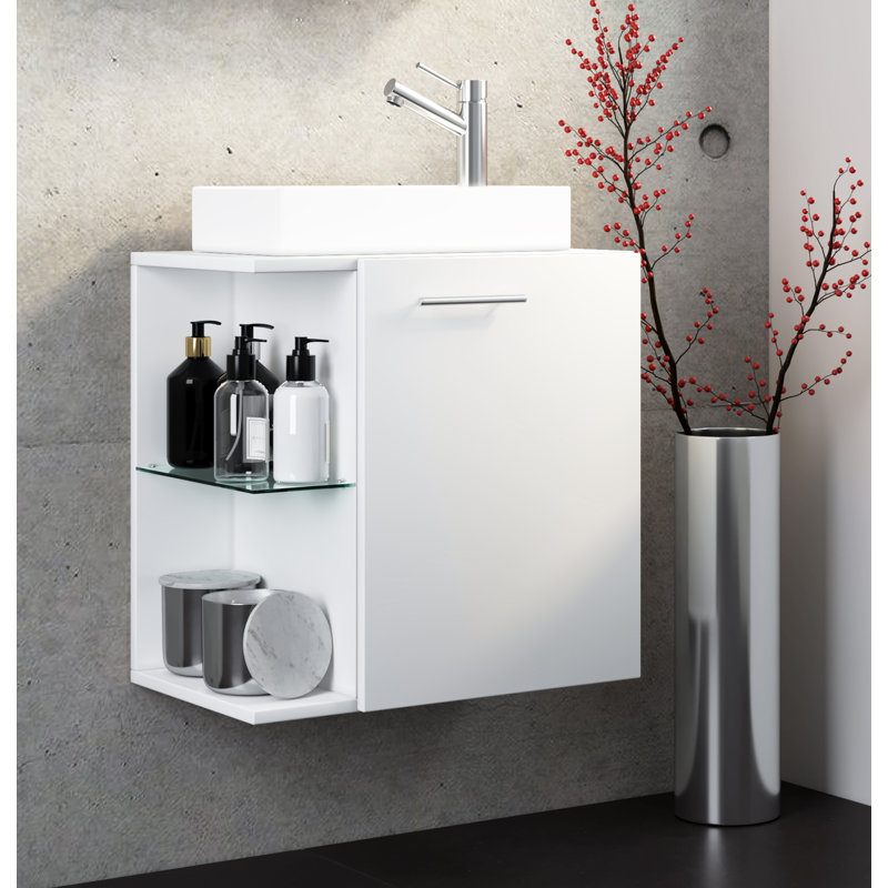 Raminta Bathroom Furniture Suite, White