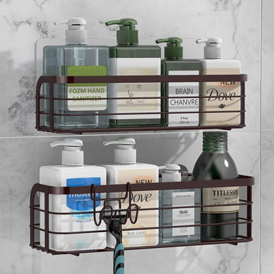 Hatten Adhesive Stainless Steel Shower Caddy