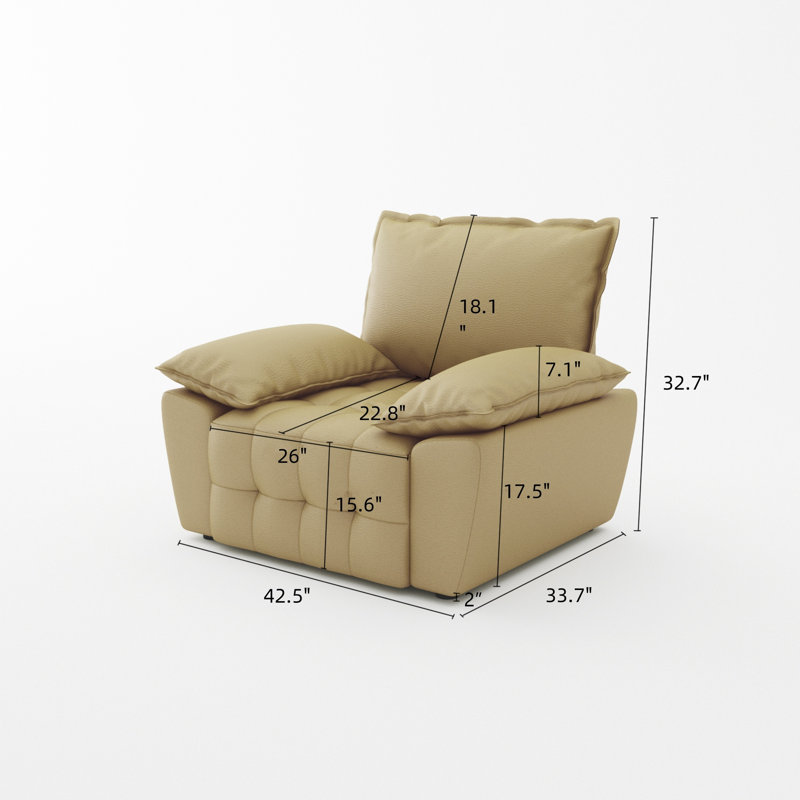 Sunja 66.2'' Upholstered Sofa