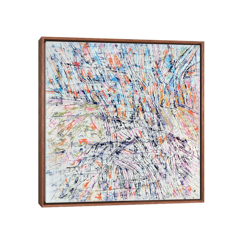 Kaiso - Print on Canvas, Classic Brown Wood Framed, 66.04 cm H x 66.04 cm W