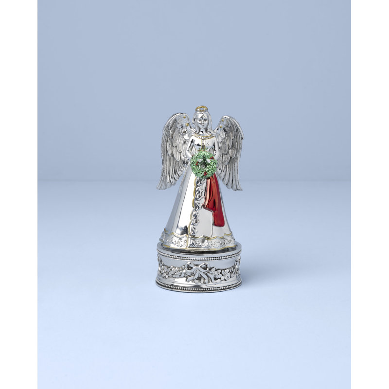 Figurine rétro ange musical