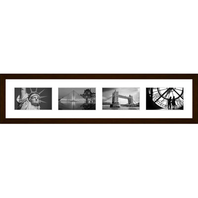 Kloud Wood Picture Frame with Mat