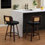 De 2 tabourets de bar à oreilles American Design-1667195485