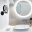 Miroir de maquillage lumineux à DEL-576440965