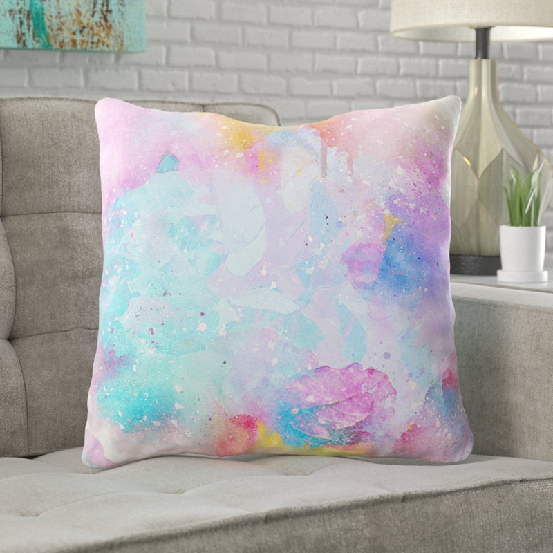 Coussin décoratif Caelo, Microsuède, Intérieur