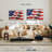 Borges Wavy American Flag
