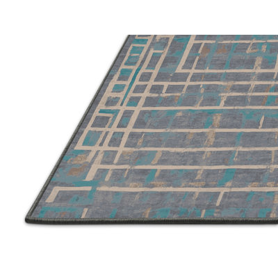 Silky Soft Plush Gray Area Rug