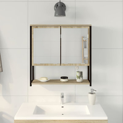 Frame Mounted Bathroom Cabinet