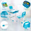 Helland Kids Rectangular Arts And Crafts Table and Chair Set-1603245540