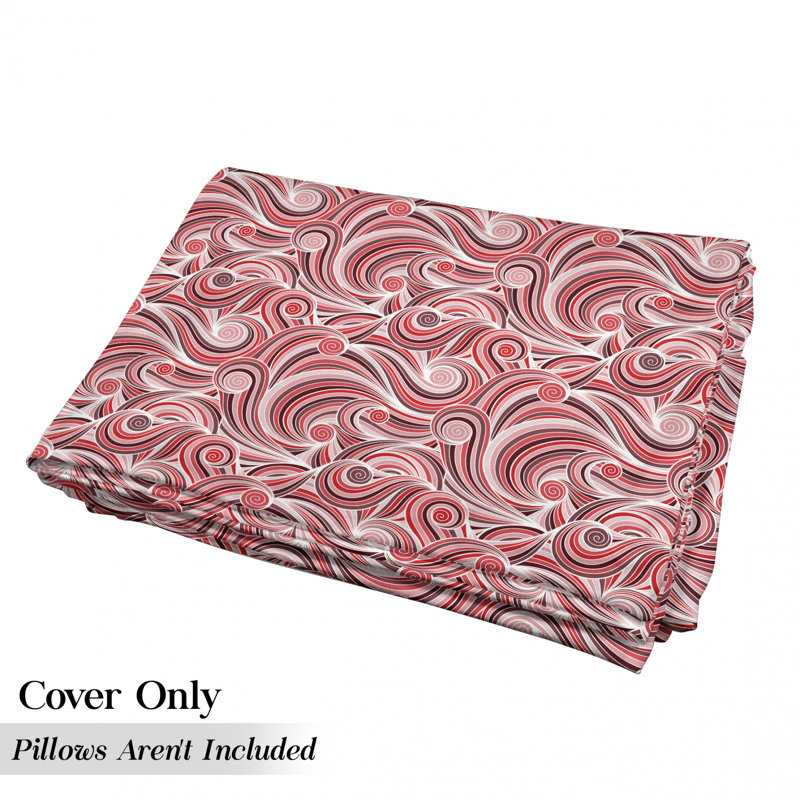 Housse de coussin pour l'extérieur Retro Waves, H 2 po x l 27 po x P 88 po