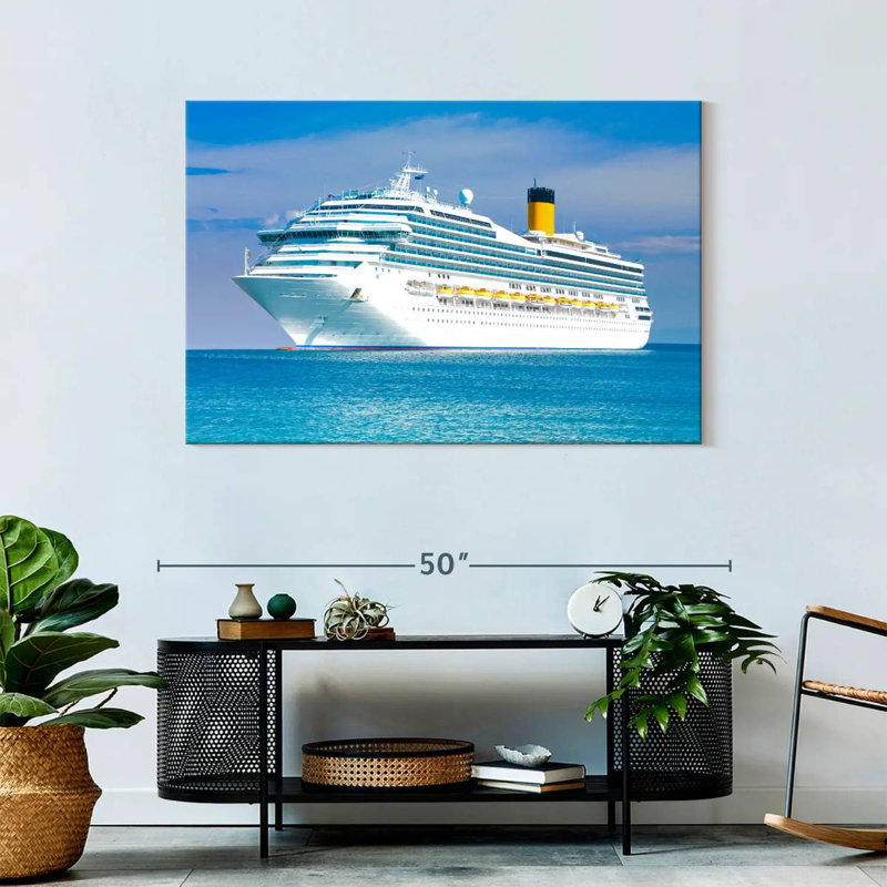 Mehar Large Ship, 30" H x 45" W