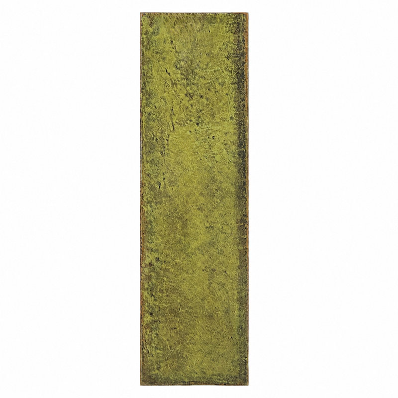 Carreau de céramique murale vert olive Alchemia 3 "x 12" Subway