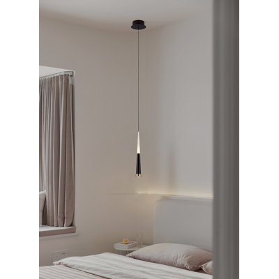 Luminaire suspendu 1 lumière DEL Jannick